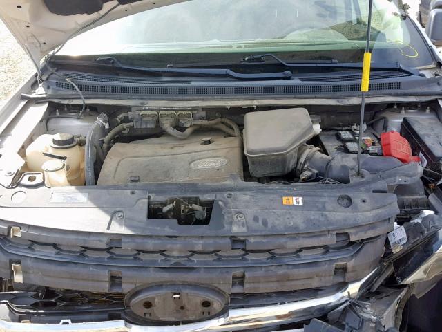 2FMDK3GC7BBA00474 - 2011 FORD EDGE SE SILVER photo 7