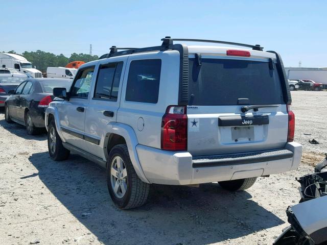1J8HH48K66C253932 - 2006 JEEP COMMANDER GRAY photo 3