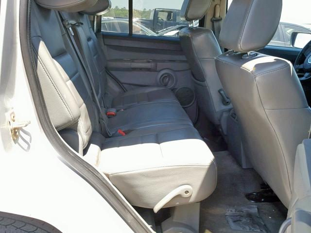 1J8HH48K66C253932 - 2006 JEEP COMMANDER GRAY photo 6
