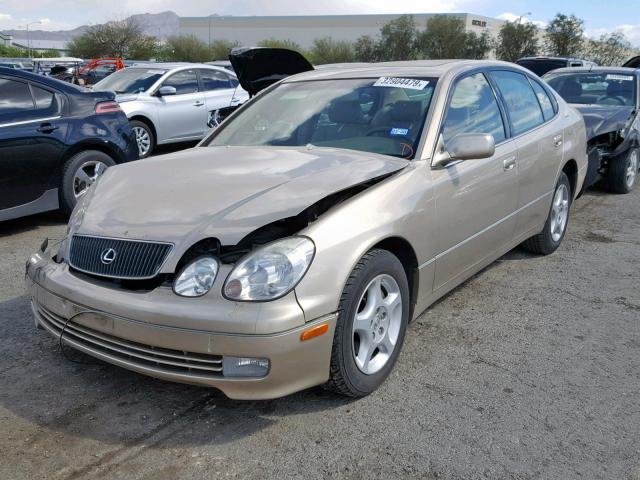 JT8BD68S9Y0094248 - 2000 LEXUS GS 300 GOLD photo 2