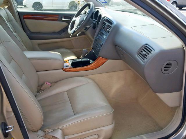 JT8BD68S9Y0094248 - 2000 LEXUS GS 300 GOLD photo 5