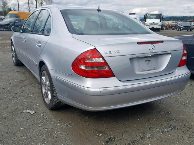 WDBUF56J36A895806 - 2006 MERCEDES-BENZ E 350 BLACK photo 3