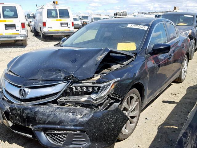 19UDE2F74GA016338 - 2016 ACURA ILX PREMIU BLACK photo 2