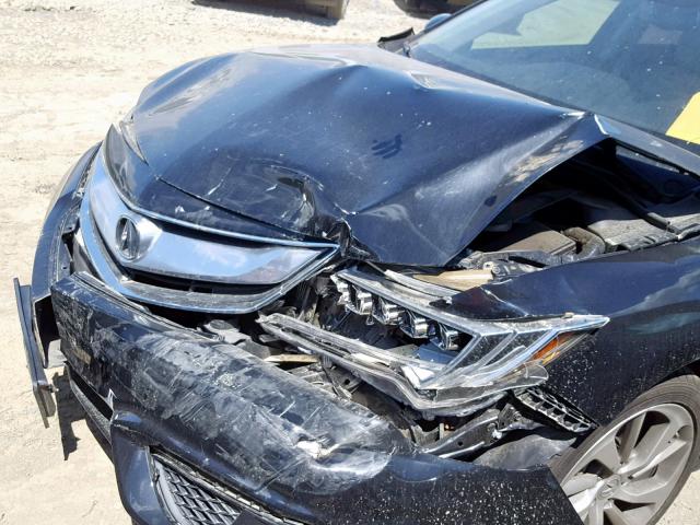 19UDE2F74GA016338 - 2016 ACURA ILX PREMIU BLACK photo 9