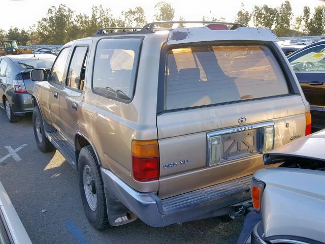 JT3VN39W0S8080957 - 1995 TOYOTA 4RUNNER VN BEIGE photo 3