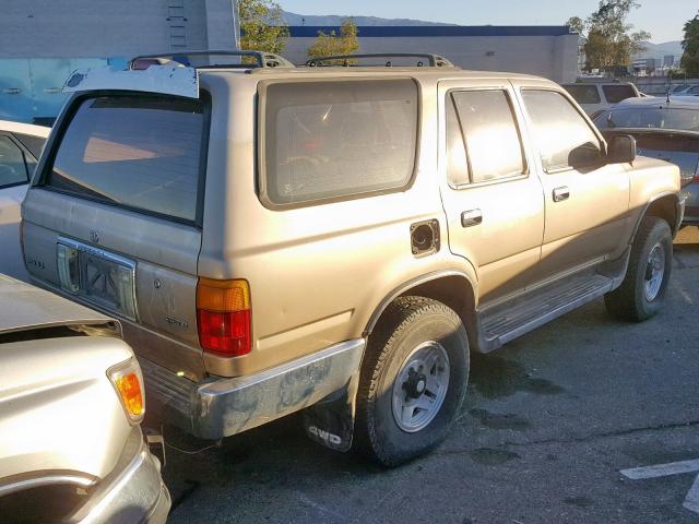 JT3VN39W0S8080957 - 1995 TOYOTA 4RUNNER VN BEIGE photo 4