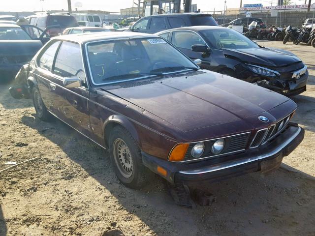 WBAEB8406D6995666 - 1983 BMW 633 CSI AU BURGUNDY photo 1