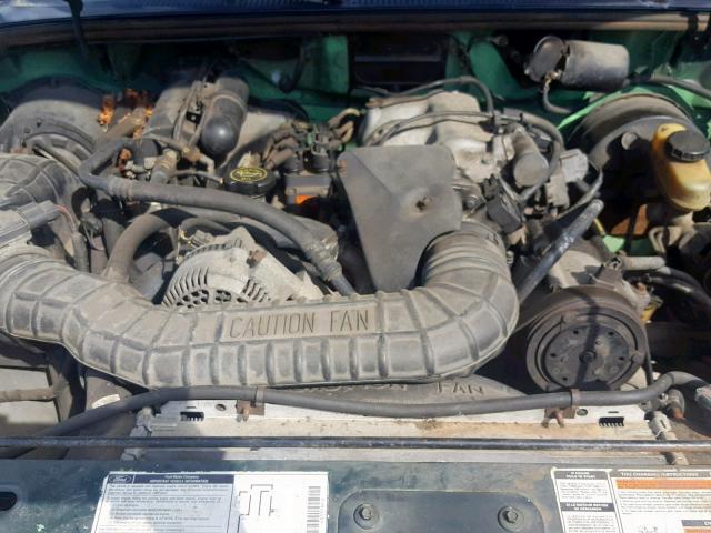 1FTCR10X0PUB66947 - 1993 FORD RANGER GREEN photo 7