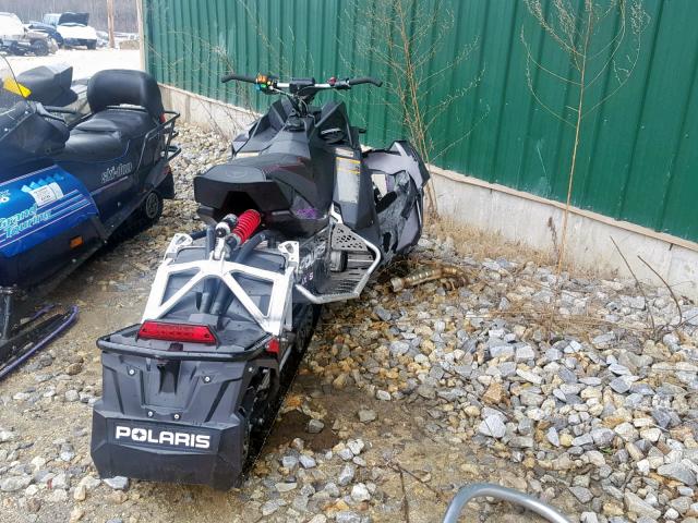 SN1DA6PSXFC521630 - 2015 POLARIS SNOWMOBILE BLACK photo 4