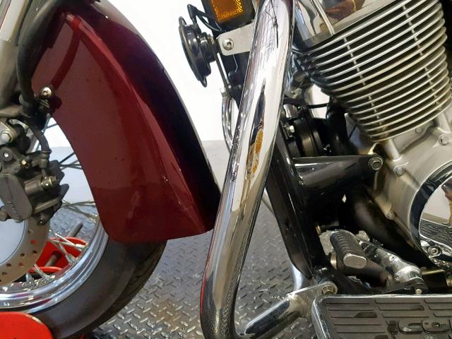 JH2RC50026M203069 - 2006 HONDA VT750 C BURGUNDY photo 12