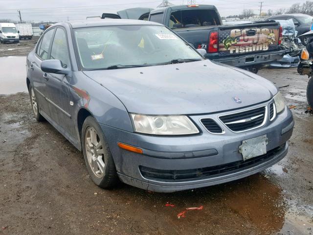 YS3FD49Y171109658 - 2007 SAAB 9-3 2.0T GRAY photo 1