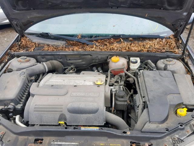 YS3FD49Y171109658 - 2007 SAAB 9-3 2.0T GRAY photo 7