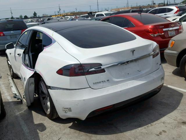 5YJSA1E15GF152459 - 2016 TESLA MODEL S Սպիտակ լուսանկար 3