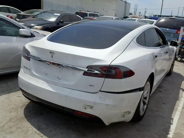 5YJSA1E15GF152459 - 2016 TESLA MODEL S Սպիտակ լուսանկար 4