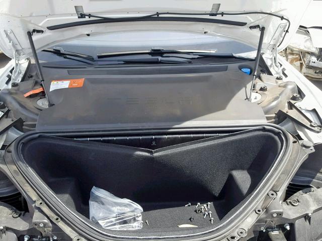 5YJSA1E15GF152459 - 2016 TESLA MODEL S Սպիտակ լուսանկար 7