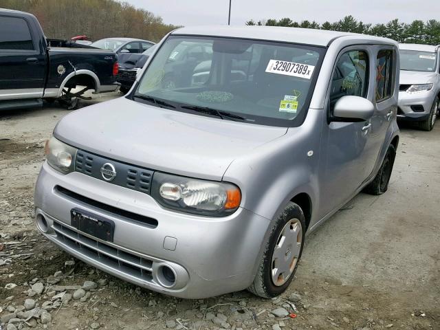 JN8AZ28R19T101458 - 2009 NISSAN CUBE BASE SILVER photo 2