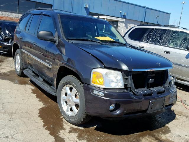 1GKDT13S762341988 - 2006 GMC ENVOY CHARCOAL photo 1