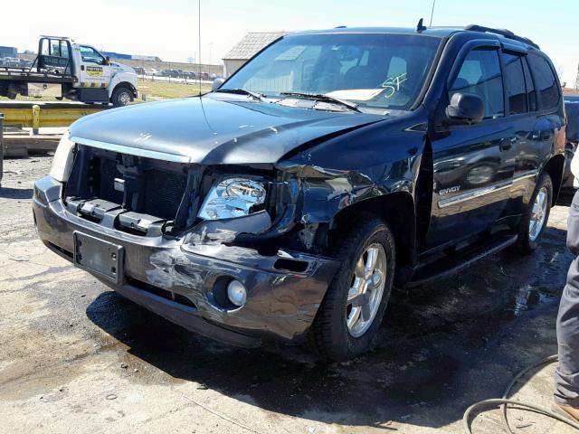 1GKDT13S762341988 - 2006 GMC ENVOY CHARCOAL photo 2