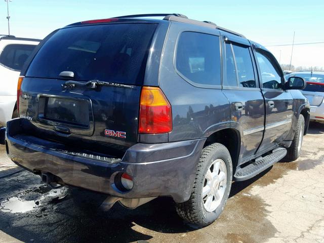 1GKDT13S762341988 - 2006 GMC ENVOY CHARCOAL photo 4