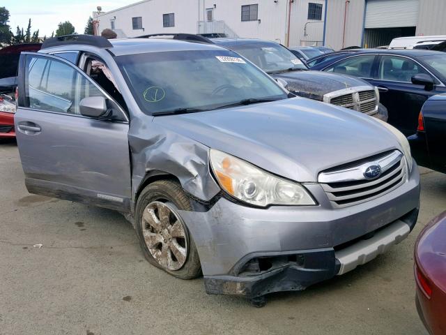 4S4BRDKC6B2393129 - 2011 SUBARU OUTBACK 3. SILVER photo 1