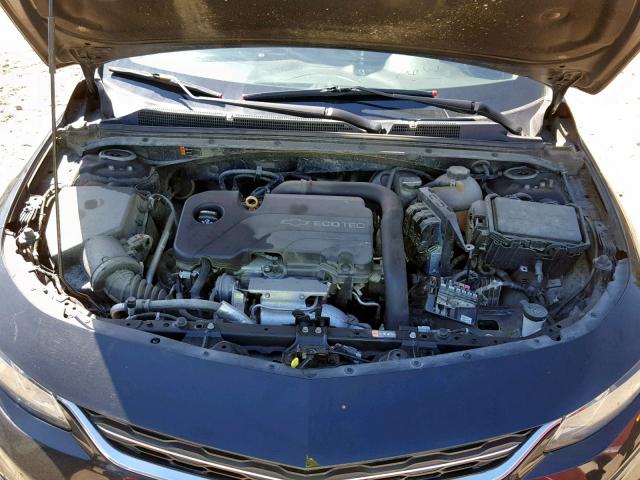 1G1ZB5ST0GF202147 - 2016 CHEVROLET MALIBU LS BLACK photo 7