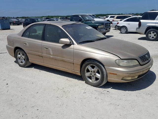 W06VR54RX1R003293 - 2001 CADILLAC CATERA BAS BEIGE photo 1