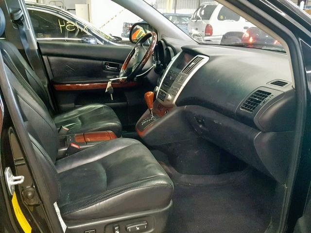 JTJHW31U172029622 - 2007 LEXUS RX 400H BLACK photo 5