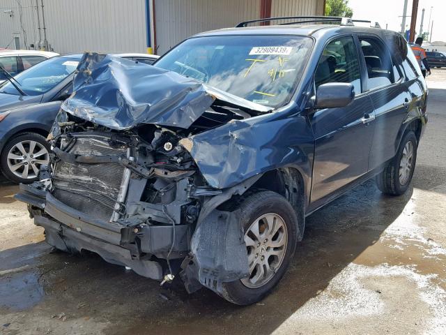 2HNYD18644H508215 - 2004 ACURA MDX TOURIN GRAY photo 2