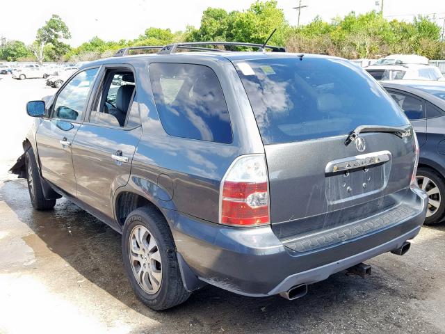 2HNYD18644H508215 - 2004 ACURA MDX TOURIN GRAY photo 3