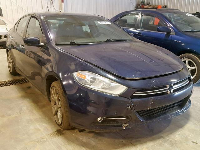 1C3CDFCA6DD103998 - 2013 DODGE DART LIMIT BLUE photo 1