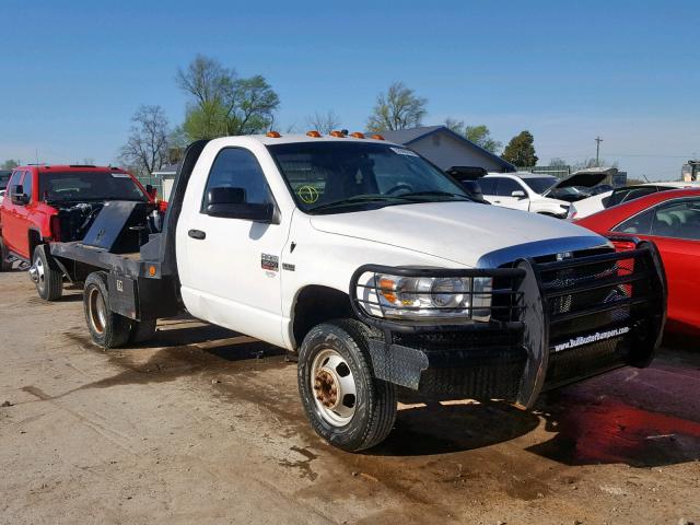 3D6WH46D68G195401 - 2008 DODGE RAM 3500 S WHITE photo 1