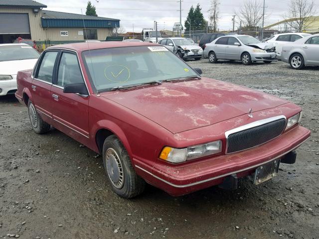 1G4AG55M9T6433631 - 1996 BUICK CENTURY SP MAROON photo 1