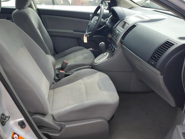 3N1AB61E19L694406 - 2009 NISSAN SENTRA 2.0 SILVER photo 5