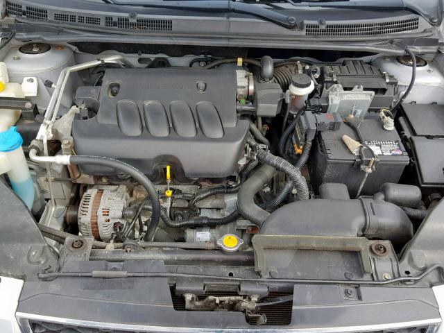 3N1AB61E19L694406 - 2009 NISSAN SENTRA 2.0 SILVER photo 7