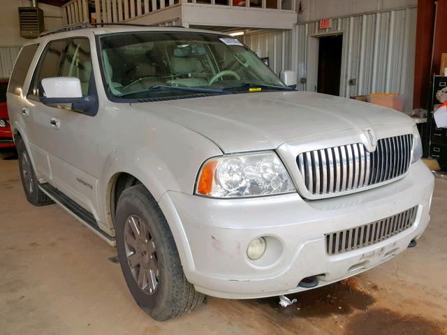 5LMFU27R54LJ37916 - 2004 LINCOLN NAVIGATOR Crème photo 1