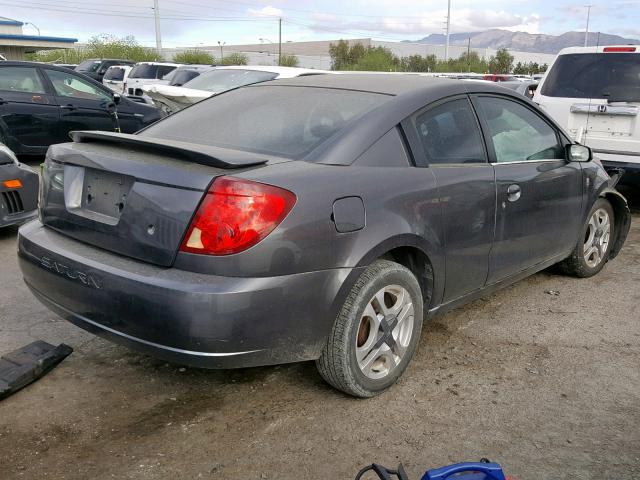 1G8AW12F24Z141450 - 2004 SATURN ION LEVEL GRAY photo 4