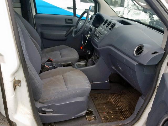 NM0LS7BN7DT141240 - 2013 FORD TRANSIT CO WHITE photo 5