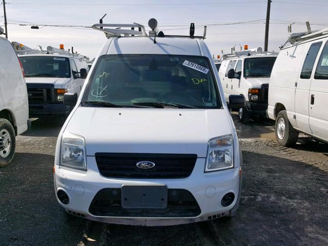 NM0LS7BN7DT141240 - 2013 FORD TRANSIT CO WHITE photo 9