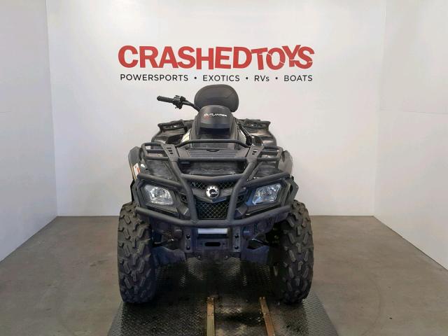 3JBEPLK17CJ000088 - 2012 CAN-AM OUTLANDER BLACK photo 2