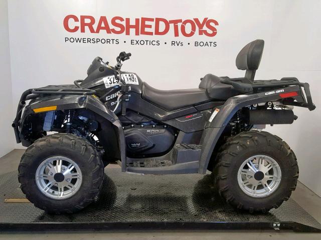 3JBEPLK17CJ000088 - 2012 CAN-AM OUTLANDER BLACK photo 3