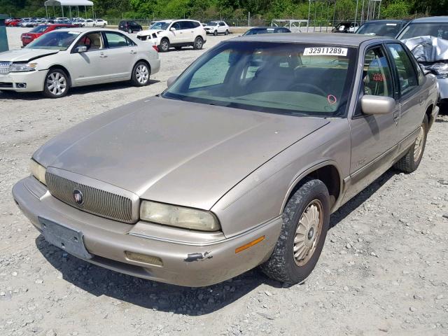 2G4WB52K9T1439816 - 1996 BUICK REGAL CUST BEIGE photo 2