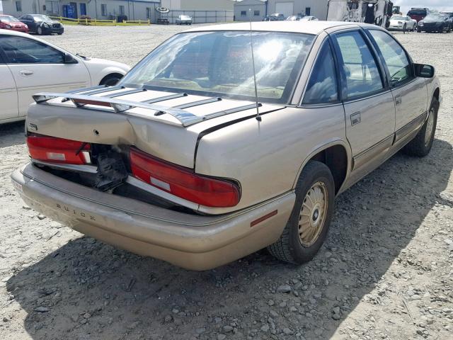 2G4WB52K9T1439816 - 1996 BUICK REGAL CUST BEIGE photo 4