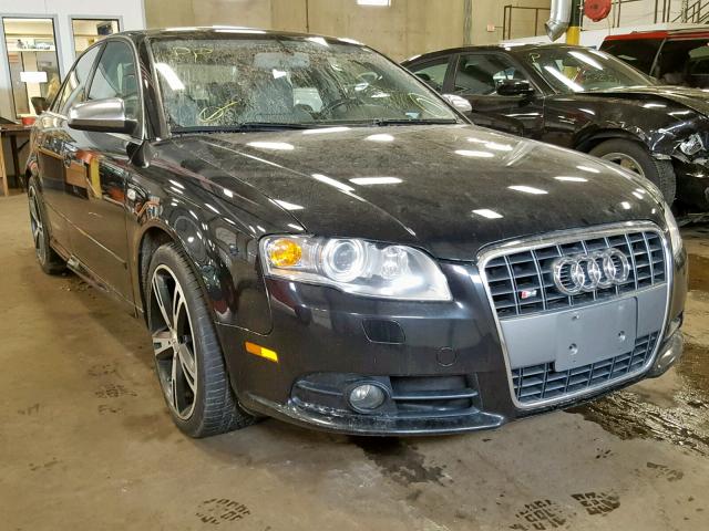 WAUGL78E87A096525 - 2007 AUDI NEW S4 QUA BLACK photo 1