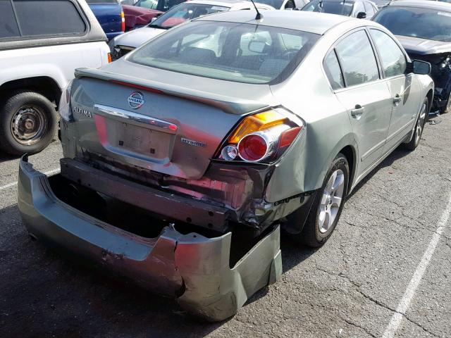 1N4CL21E48C212992 - 2008 NISSAN ALTIMA HYB GREEN photo 4