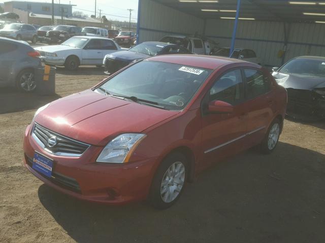 3N1AB6AP6AL693578 - 2010 NISSAN SENTRA 2.0 RED photo 2