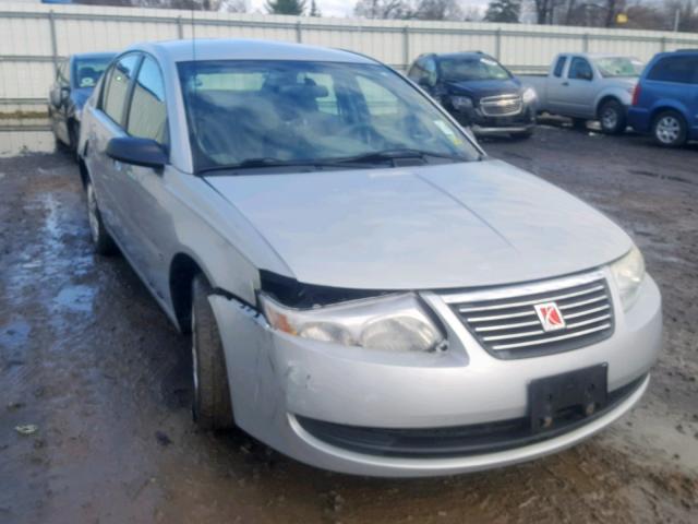 1G8AJ55FX6Z204587 - 2006 SATURN ION LEVEL SILVER photo 1