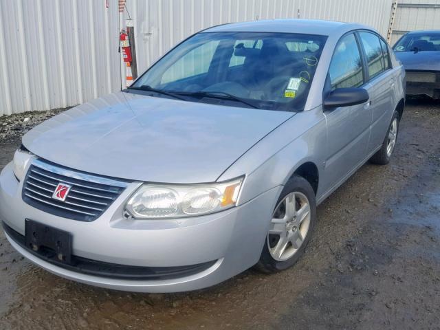 1G8AJ55FX6Z204587 - 2006 SATURN ION LEVEL SILVER photo 2