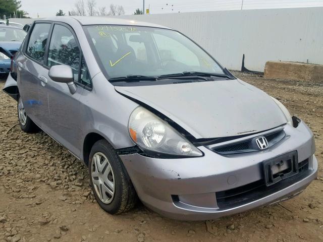 JHMGD38468S052601 - 2008 HONDA FIT GRAY photo 1