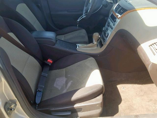 1G1ZC5E19BF126217 - 2011 CHEVROLET MALIBU 1LT BEIGE photo 5