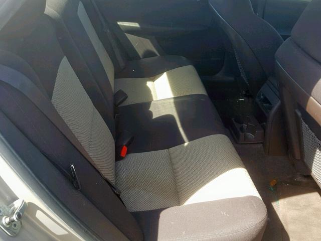 1G1ZC5E19BF126217 - 2011 CHEVROLET MALIBU 1LT BEIGE photo 6